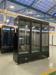 Customized Upright Supermarket Glass Door Beverage Display Cooler Freezer
