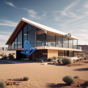 Quality Sustainable Prefab House Villa Waterproof Steel Frame Prefab Homes wholesale