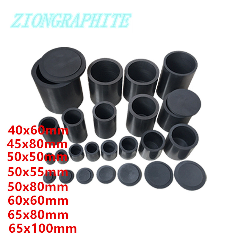 High Pure Graphite Materials Crucible for Gold Silver Melting Casting Metal Furnace