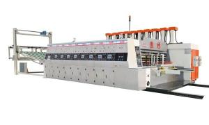 Quality 2 Colors Printing Slotting Die Cutting Machine With 1 Year Warranty wholesale