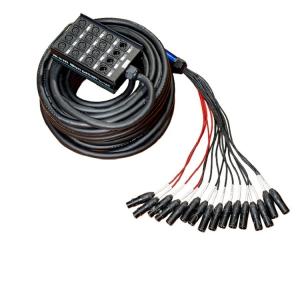 Quality 20 Channel Snake Cable Low Profile XLR Send Circuit Board XLR Splitter 100 Feet wholesale