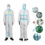 Waterproof Medical Disposable Isolation Gown Good Tensile Resistance