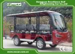 11 Seats Electric Sightseeing Bus 4 Wheel Electric Shuttle Car