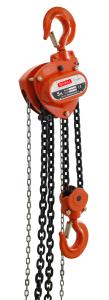 Quality Red 5 Ton Manual Chain Block , Stainless Steel Hand Chain Hoist wholesale