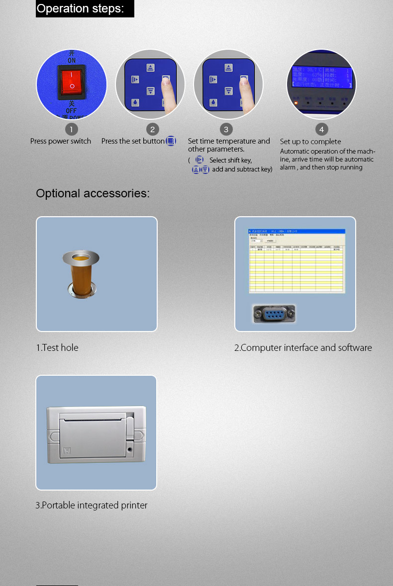 Biotechnology Constant Humidity Chamber Temperature Humidity Environmental Chamber