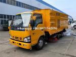 High Pressure Truck Mounted Road Sweeping Machine Vacuum Street Cleaning Truck