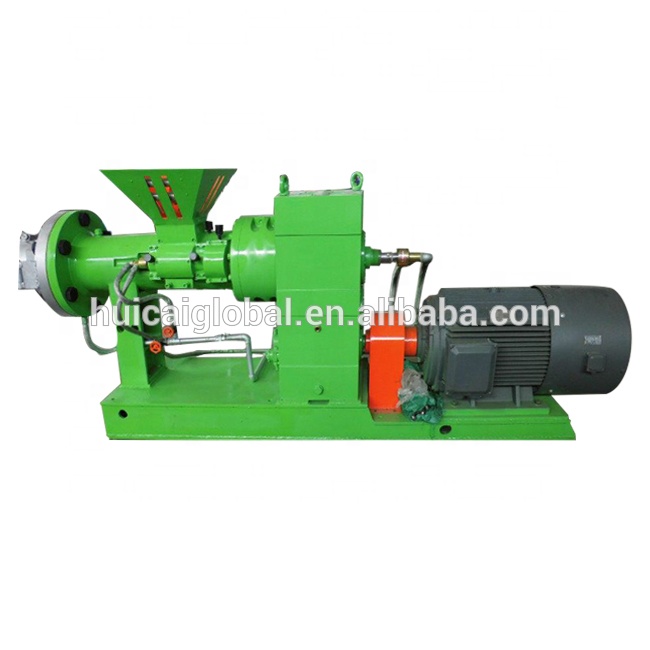 Rubber Extruder for Rubber Shirr Making Machine 7500 KG Weight and ISO 9001 Certified