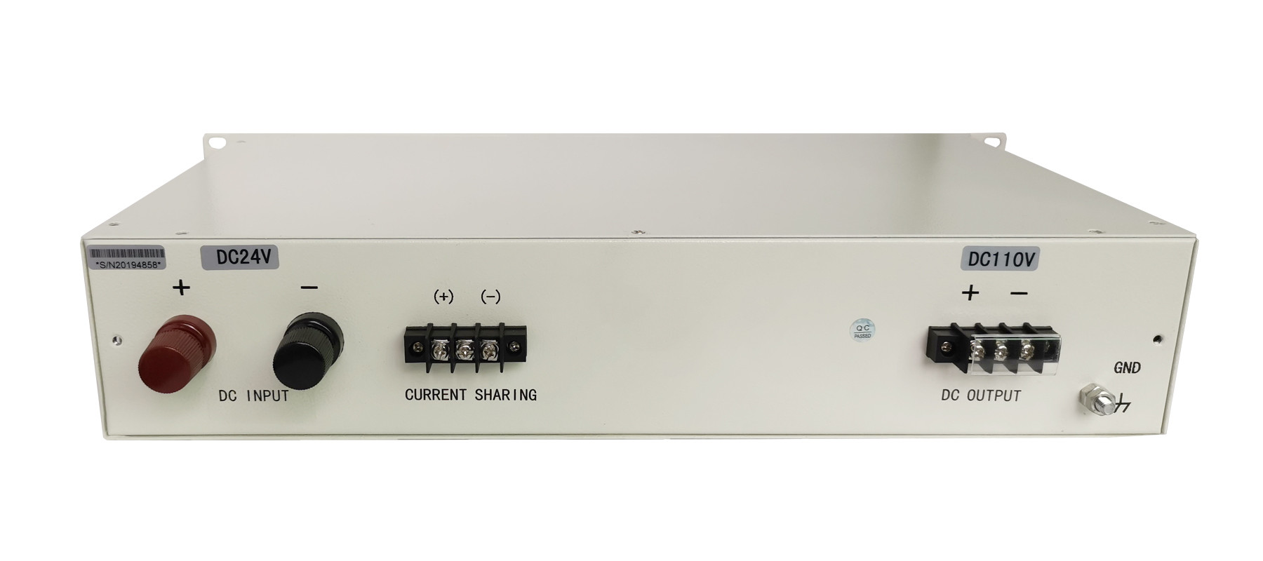 19" in RCT2000D Series Isolated DC-DC Converters Input 48vdc Output 220vdc 2200w D10-18-11