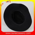 2043 Sun Accessory black wool felt winter mid brim ladies hats ,Shopping online