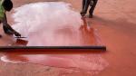 IAAF Prefabricated System Athletic Track Prefabricated Rubber Running Track Red