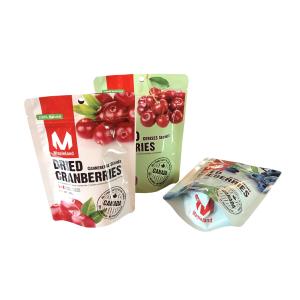 Quality Stand up gold zip lock bags stand up snack packaging wholesale