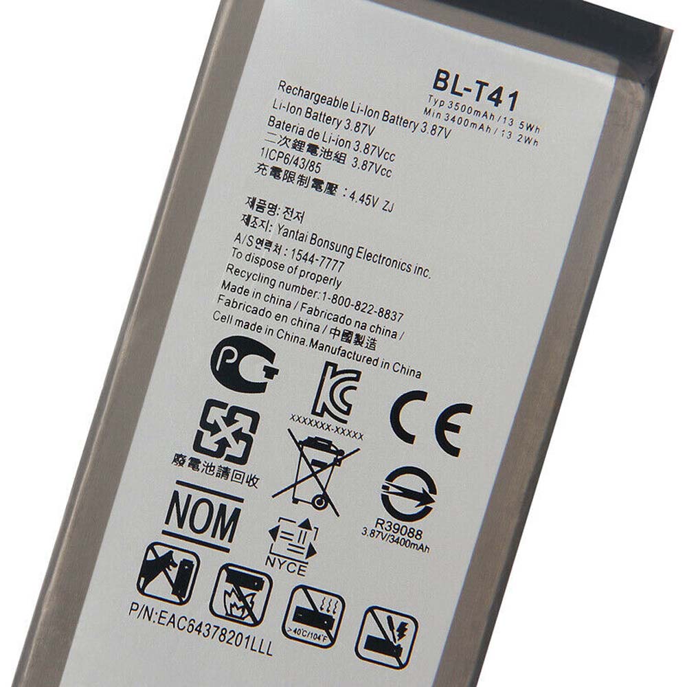 BL T41 LG Li Ion Battery , 3500mAh LG G8 Thinq Battery Replacement LMG820QM7 LMG820UM1