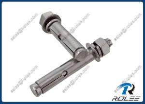 Quality 316 / A4 Stainless Steel Hex Nut Expansion Concrete Sleeve Anchors wholesale