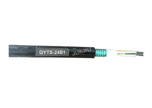 Quality Duct GYTS 48 Core Outdoor Fiber Optic Cable , CE Armored Optical Cable wholesale