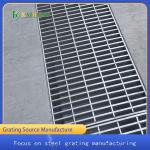 Silver White Galvanized Metal Steel Grating Cover Plate