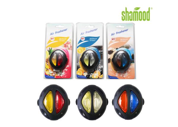 Round Membrane Air Freshener , Liquid Air Freshener For Car Vent 6ml Double