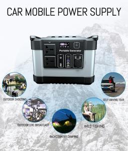Quality Home / Outdoor Camping 1000W Portable Power Station Solar Rechargeable Power Station wholesale