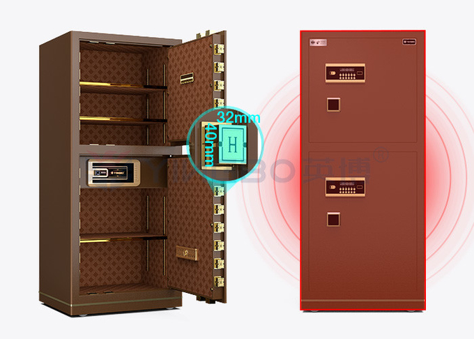 120kg Patented Bolts Dual Alarm Safe Box Electronic Lock YB/N7-150D