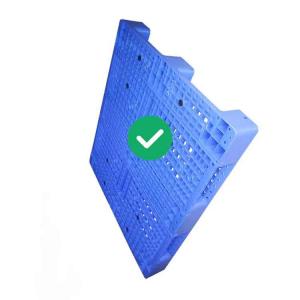 Quality 130x110 Heavy Duty Plastic Pallets Anti Slip 5000Kg Load Stackable wholesale