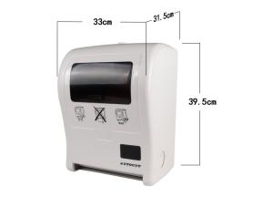 Quality Bathroom Wall Mounted ABS Auto Cut Tissue Dispenser wholesale