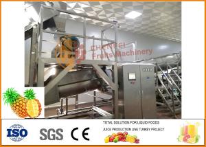 Quality Concentrate Pineapple processing line / Pineapple Juice Production Line wholesale
