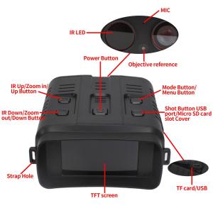 Quality 10X Digital Zoom Infrared Night Goggles For Hunting wholesale