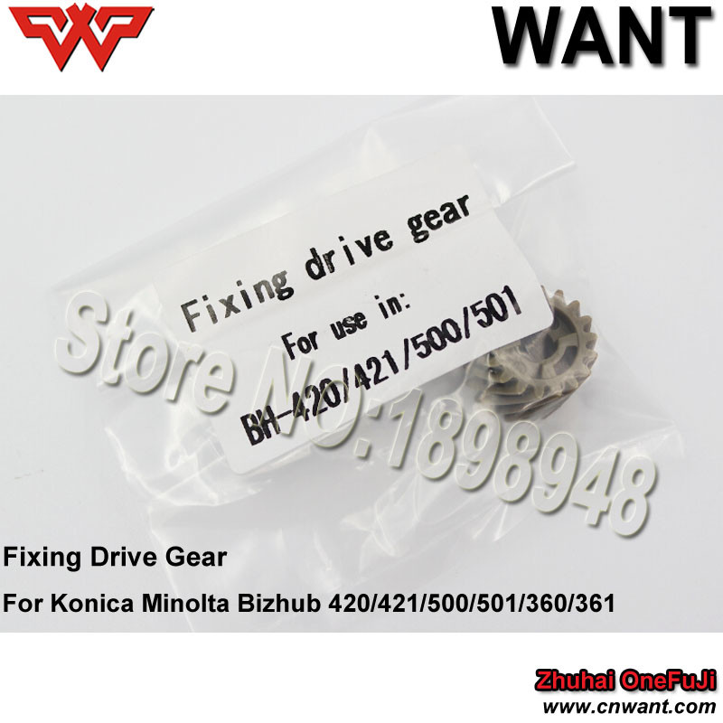 Konica Minolta BH420 fix gear bh420 bh421 bh500 bh501 Fixing Drive Gear with high quality