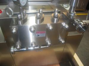 Quality Sterile Beverage Two Stage SUS304 Dairy Homogenizer wholesale