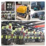 Hydraulic Drive Double Drum Pedestrian Roller Hand/Electric Start 500kg Smooth