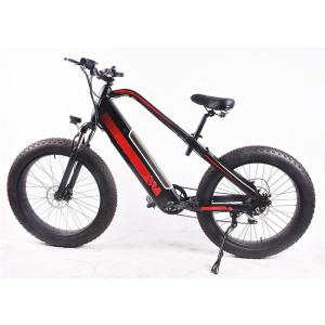 Quality 17500mAh Fat Tire Electric Hunting Bike Thermalprotected Shimano Geared wholesale