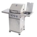 Large Capacity Smokeless Stainless Steel Bbq Grills Portable Outdoor Burner Gas