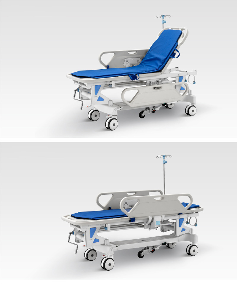 Patient Transport Emergency Resuscitation Trolley