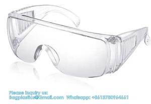 Quality Custom Industrial Protection Lenses Prescription Goggles Ansi Z87.1 Fashion Anti Fog Dust Working Stylish Clear Safety wholesale