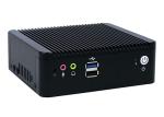 4 COM RS232 Industrial Fanless Mini PC Fanless Embedded Computer 6 USB For Entry