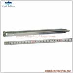 V shaped steel tent peg tent stake 23cm