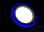 Ra80 Blue Flush Mount Downlight 18w + 6w 2 Color Cabered