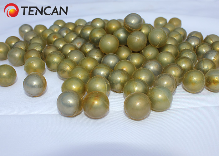 15 - 30mm Iron Core PU Ball Mill Media for Super Powder Grinding / Dispersing