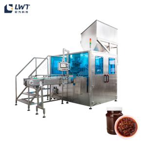 China Automatic Mushroom Sauce Filling Machine Seasoning Sauce Filling Equipment on sale