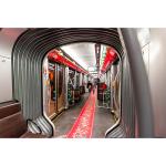 Railway Vehicle Part Tram End of Car System Passageway Flexible Gangway