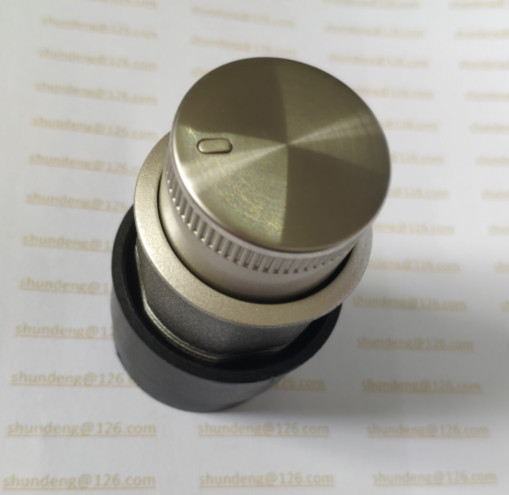 Metal champagne knob knob, can silver knob Rotary knob Pop-up knob Three gears switch OVEN SWITCH knob Metal knob