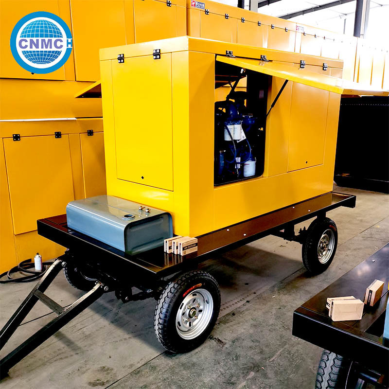 CUMMINS Mobile Trailer Type Generator Three Phase 50Hz 250kva 200kw With ATS