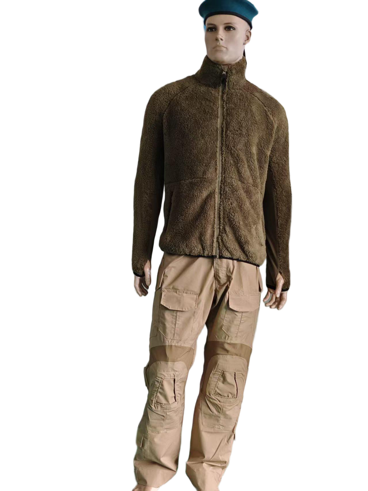 Urban Ranger Fleece Tactical Set Insulated Jacket and Cargo Pants Winter Warm Waterproof jacket