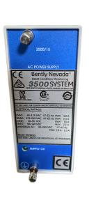 Quality 3500/15 Bently Nevada 3500 System AC And DC Power Supplies 3500/15-05-05-00 106M1081-01 wholesale