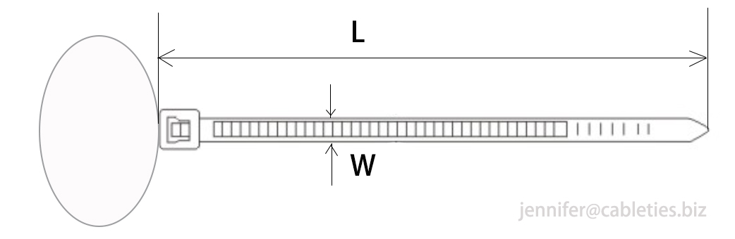 marker tag cable ties