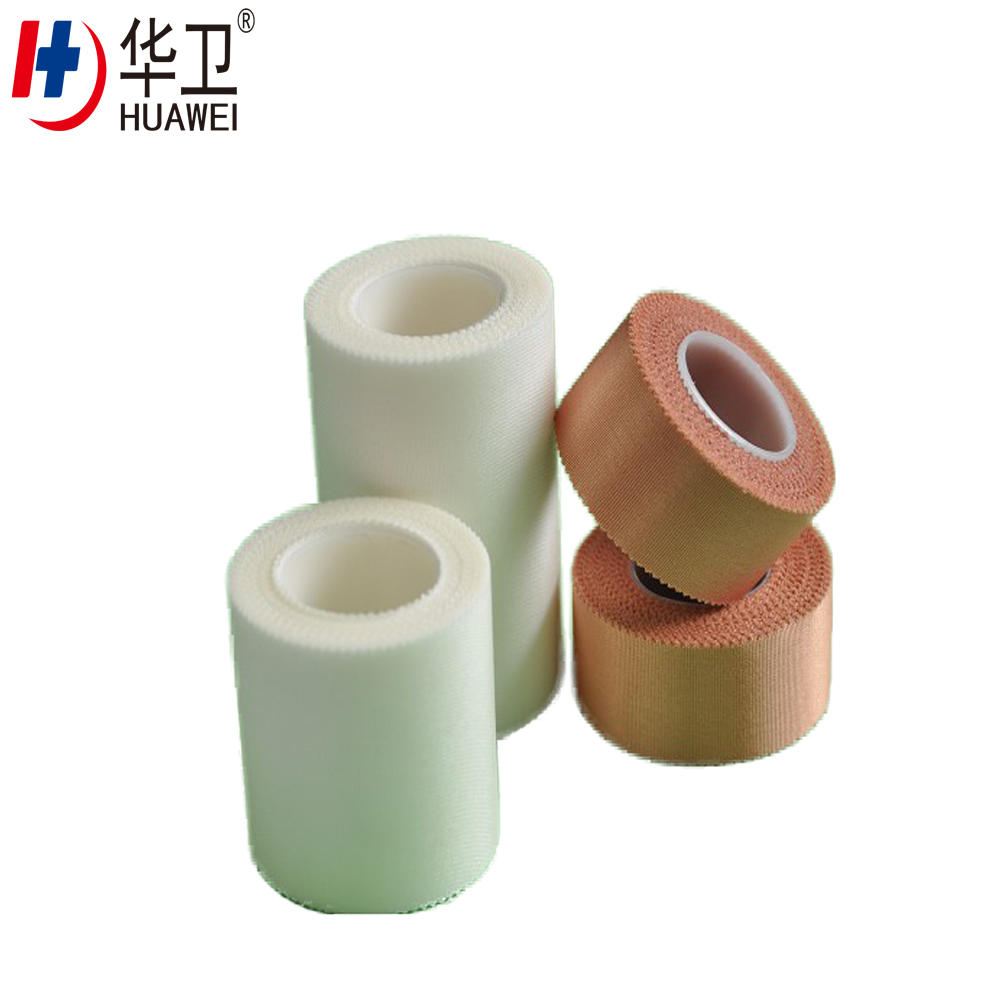 Medical plaster tape adhesive silk dressing tape silk cover roll