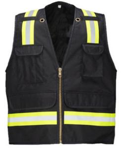 Quality Zipper PPE Safety Workwear High Light Reflective Stripes For Clothing wholesale