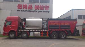 Quality Sinotruk 14m3 Hopper Capacity Road Maintenance Truck / Road Surfacing Equipment wholesale