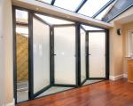 Insulated Glass 2mm 2500mm Aluminium Bifold Doors