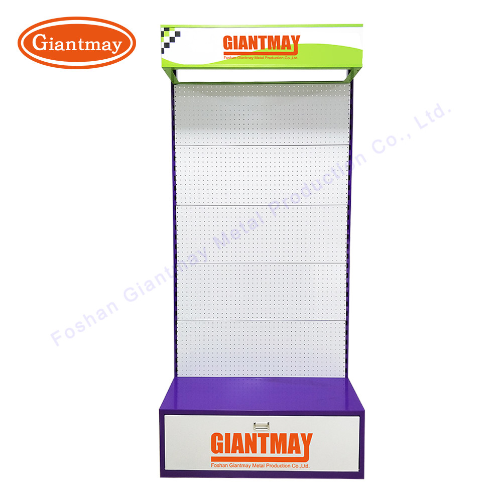 Metal Shelf Make Up Shop Cosmetic Rack Display Stand