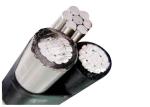 XLPE / PVC Insulated Aerial Bundled Cable , Triplex Service Drop Cable